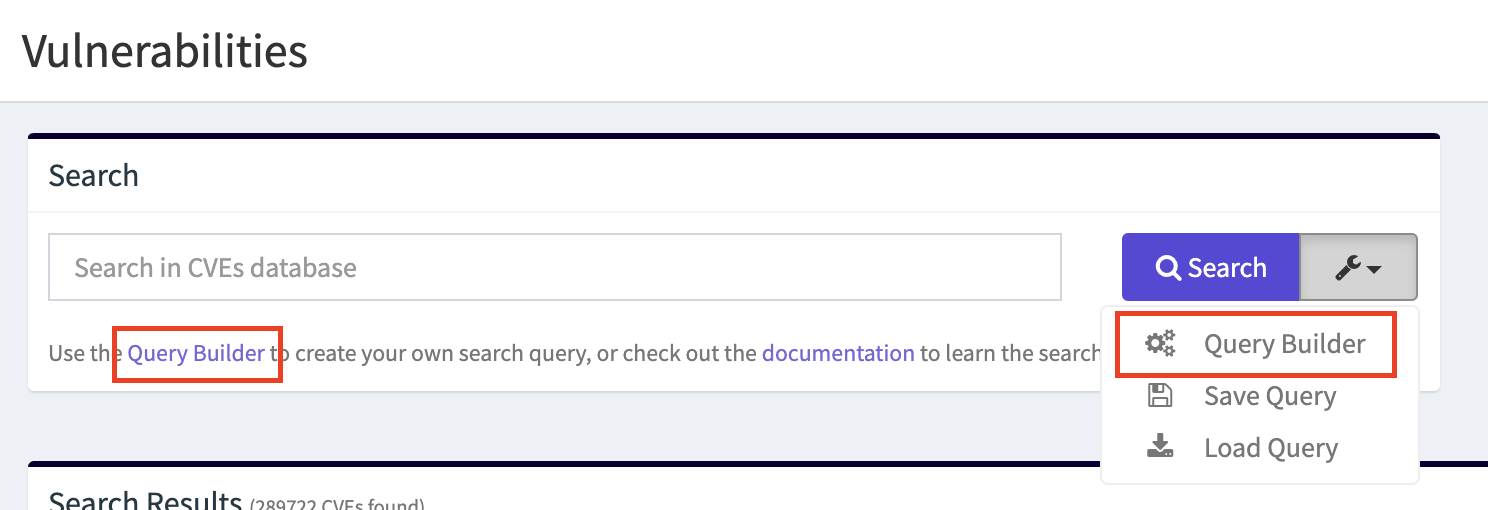 Open Query Builder