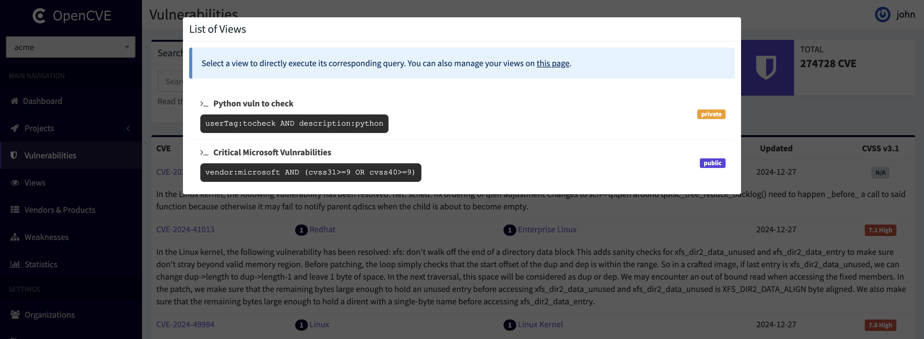 Load Query